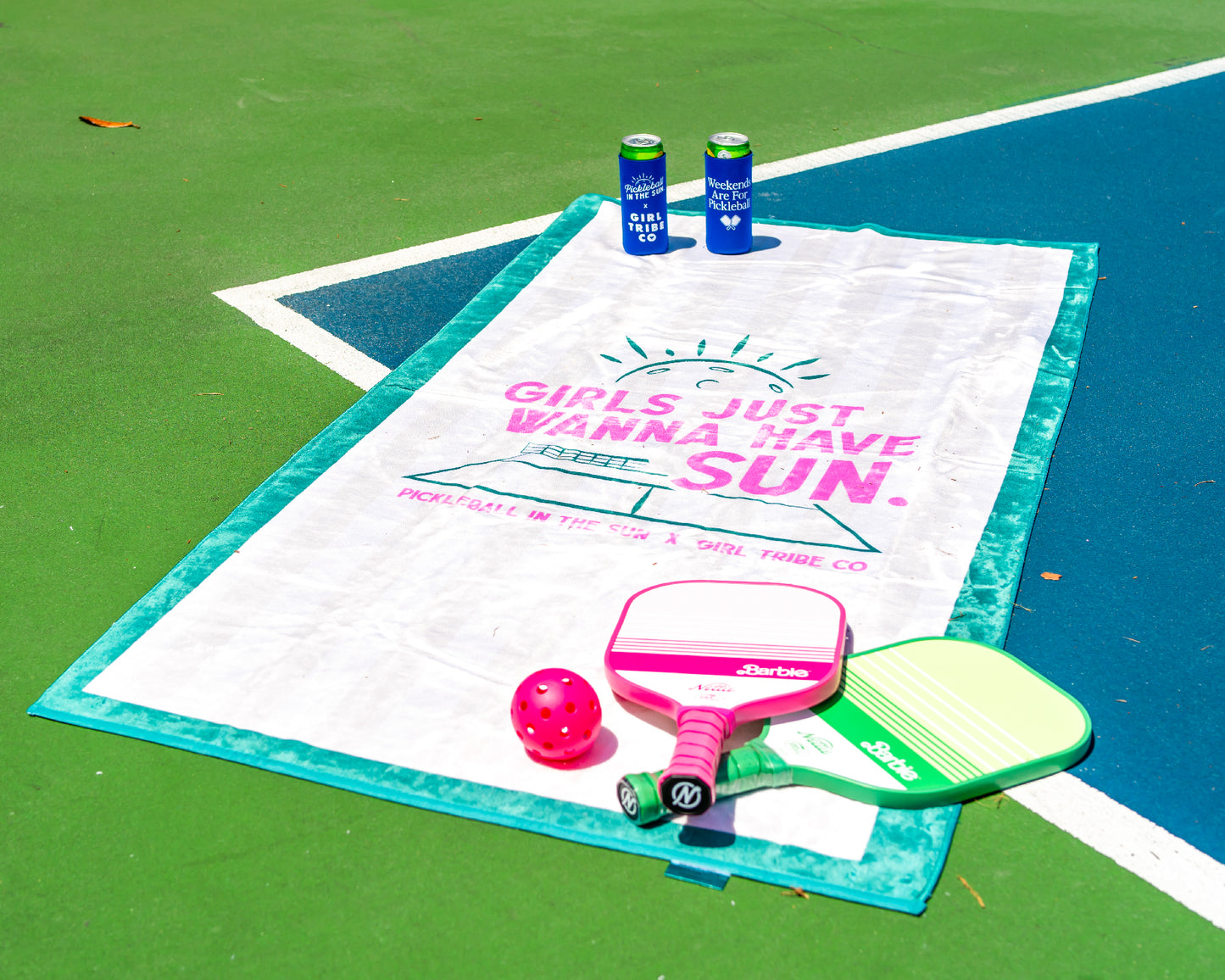 Girls Just Wanna Have Sun Beach Towel