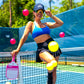 Pickleball in the Sun Embroidered Hat